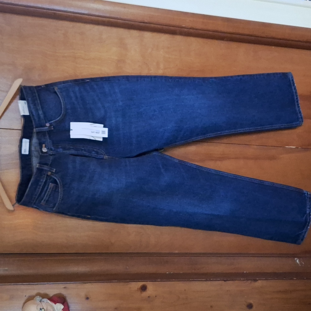 NWT Zara JoinLife Woen’s Dark Wash Straight Fit Jeans Size 12"X29"